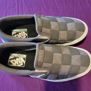 Van's comfy cush slip ons